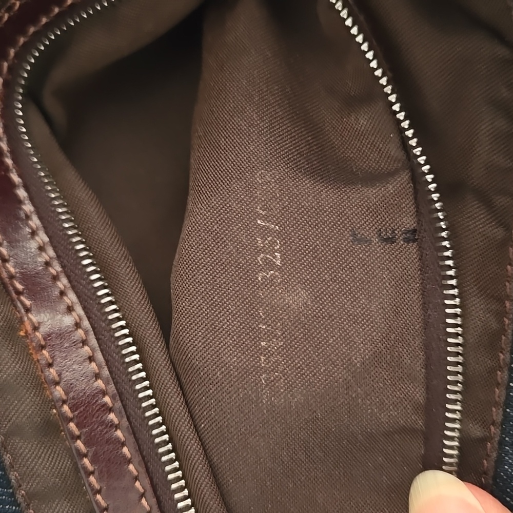 Auth Fendi Denim Mama Baguette - Picture 12 of 16
